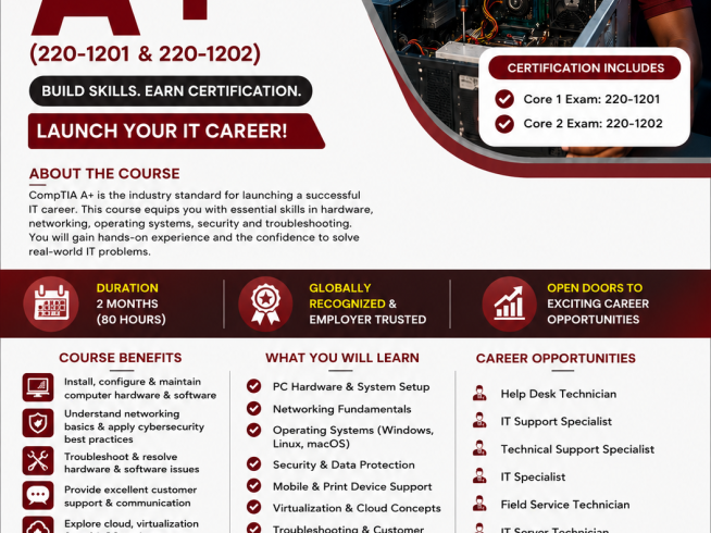 CompTIA A+ E-Flier