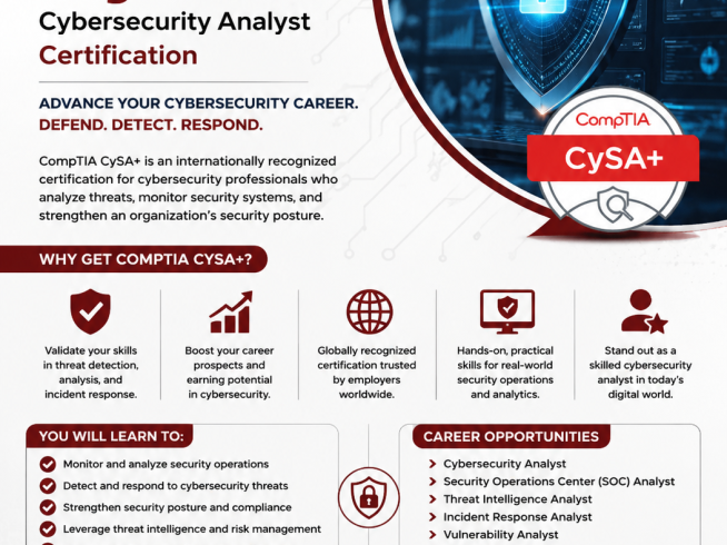 CompTIA CYSA+ E-Flier